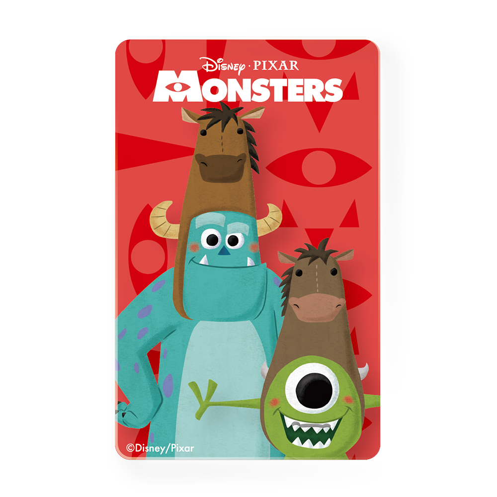 怪獸電力公司《一馬當先》一卡通