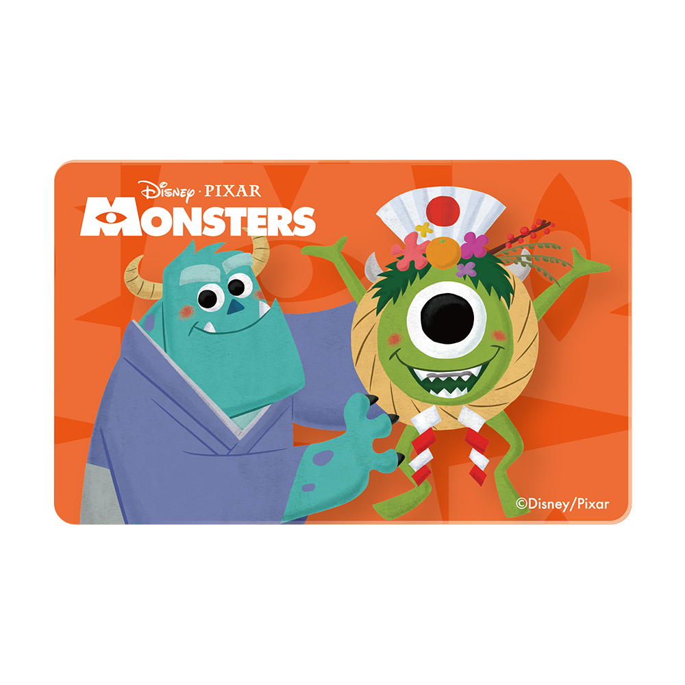 怪獸電力公司《好運連連》一卡通