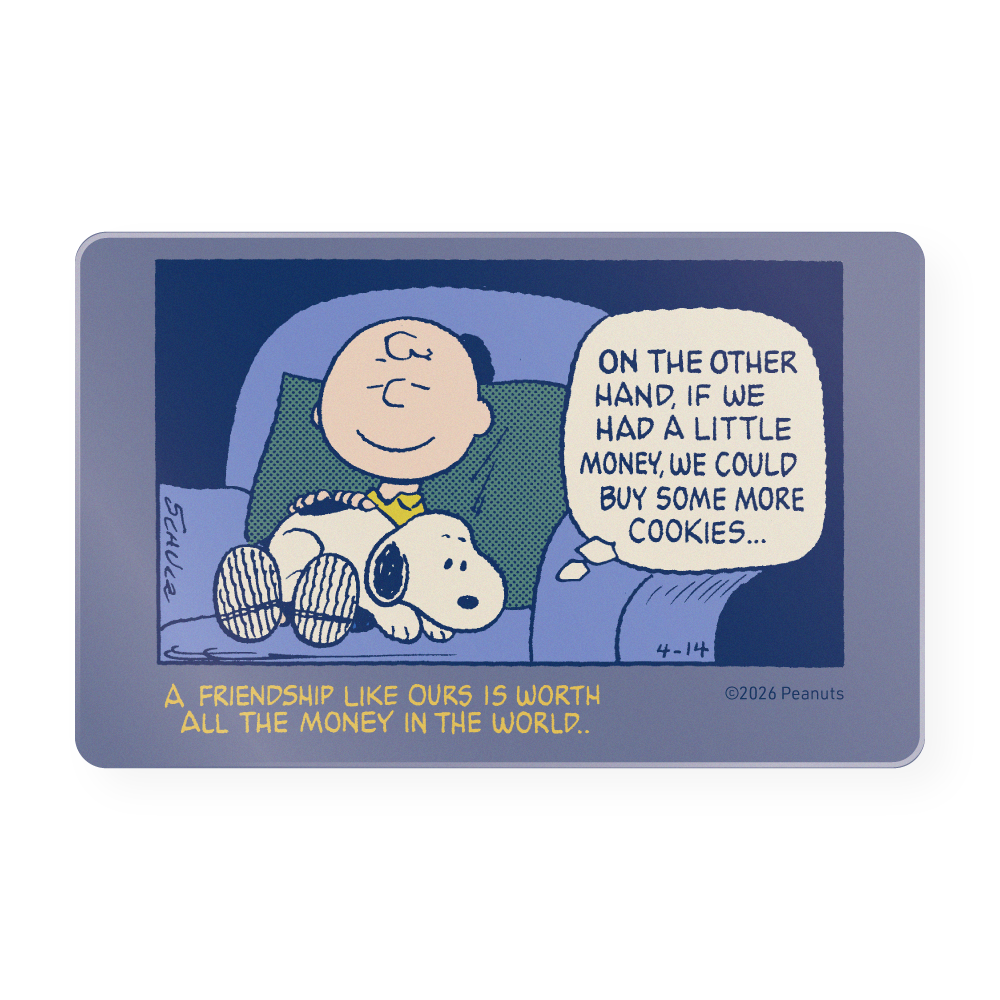 SNOOPY《沙發友誼》一卡通