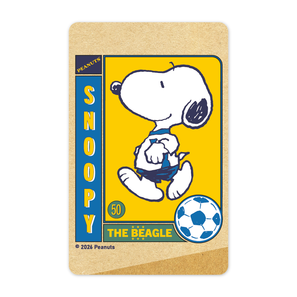 SNOOPY《足球隊員》一卡通