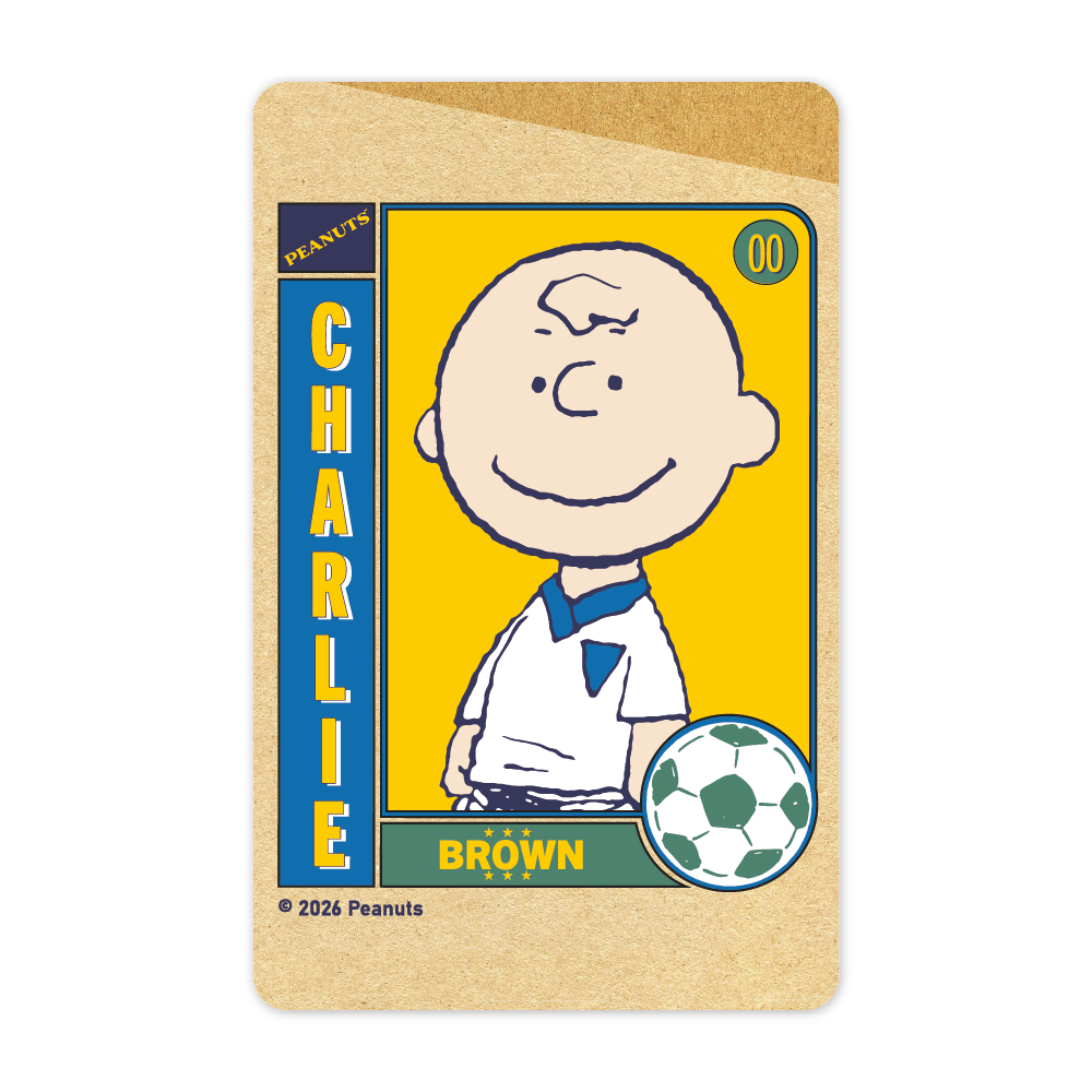 SNOOPY《查理布朗球員》一卡通