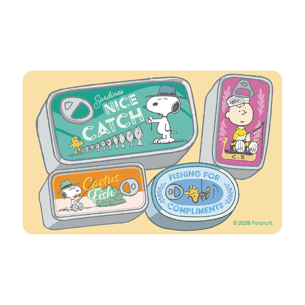 SNOOPY《罐頭》一卡通