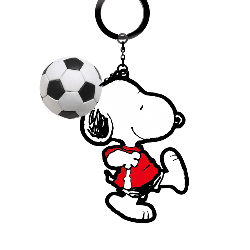 SNOOPY《踢足球》造型一卡通