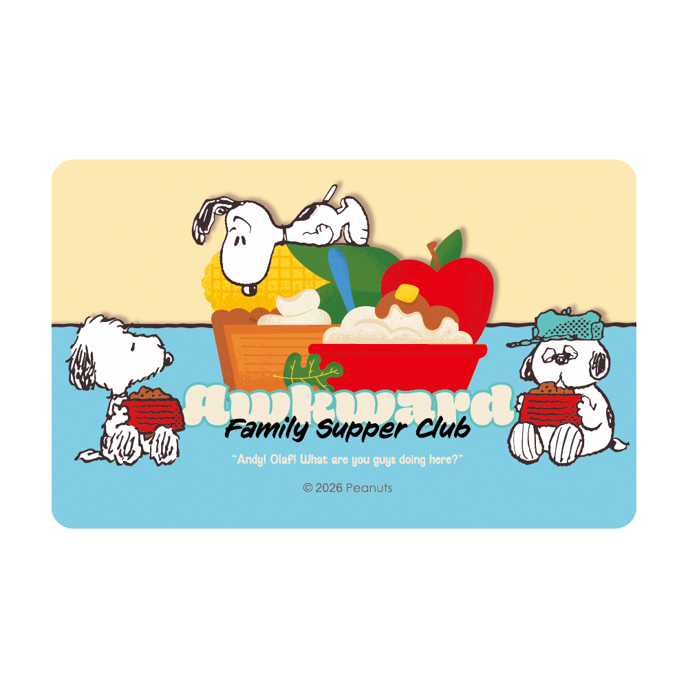 SNOOPY《Tasty》一卡通