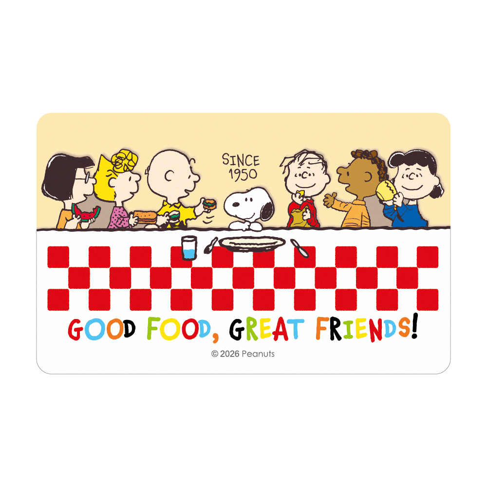 SNOOPY《Good food》一卡通