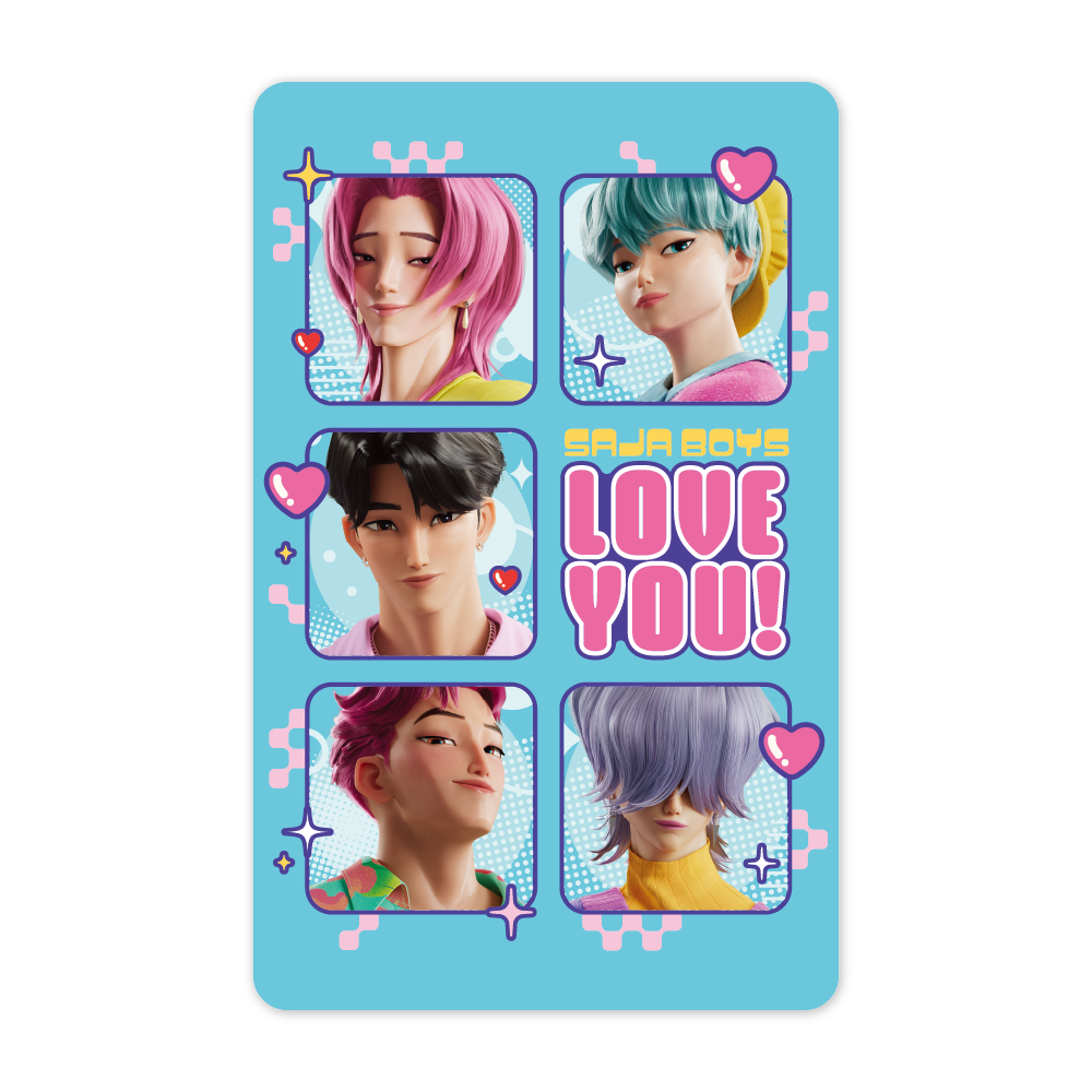 KPop獵魔女團《LOVE YOU!》一卡通