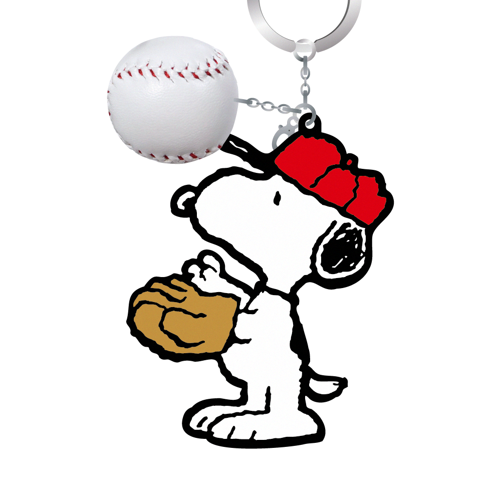 SNOOPY《打棒球》造型一卡通