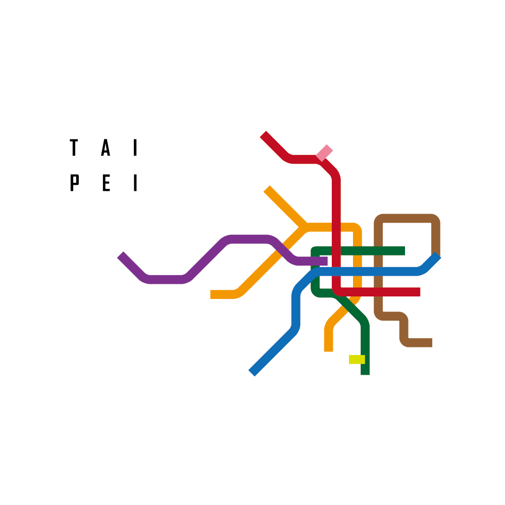 iPASS Card - Taipei Metro Route Map