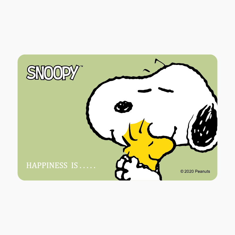 SNOOPY《HAPPINESS IS》一卡通